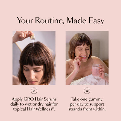 GRO Biotin Gummies for Hair Wellness® (3 Pack)